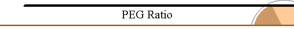 PEG Ratio